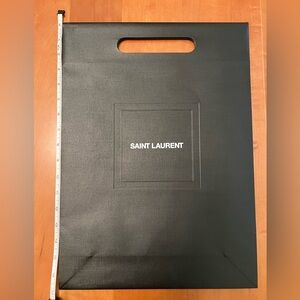 YSL Saint Laurent retail paper bag